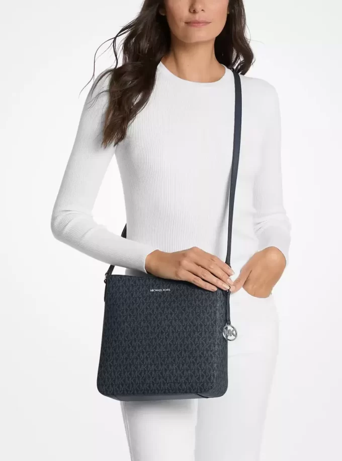 Jet Set Travel Large Logo Messenger Bag