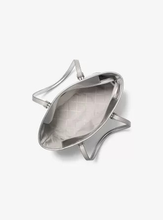 Jet Set Travel Small Metallic Logo Top-Zip Tote Bag Jet Set Travel Small Metallic Logo Top-Zip Tote Bag