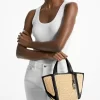 Jordi Small Hand-Crocheted and Leather Tote Bag Jordi Small Hand-Crocheted and Leather Tote Bag