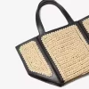Jordi Small Hand-Crocheted and Leather Tote Bag Jordi Small Hand-Crocheted and Leather Tote Bag
