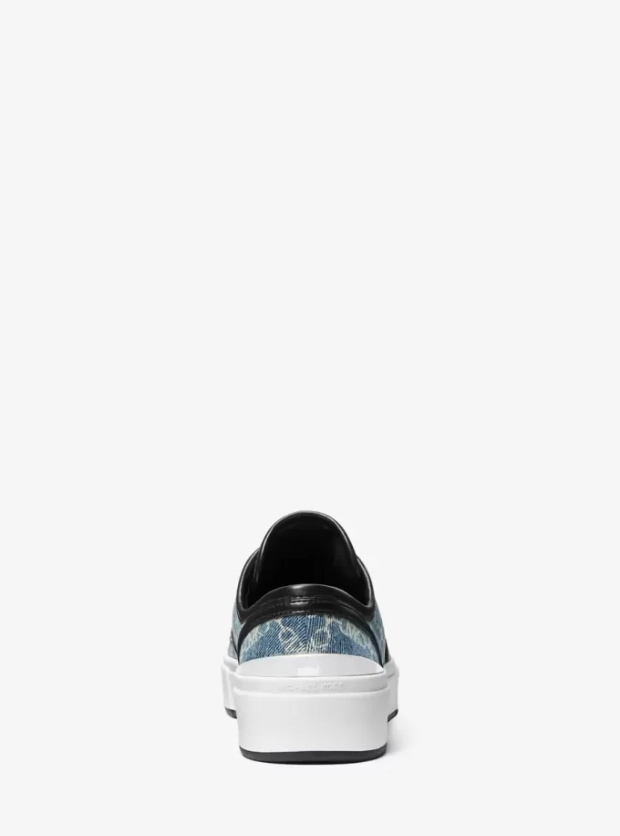 Jude Empire Diamond Jacquard Denim Sneaker Jude Empire Diamond Jacquard Denim Sneaker