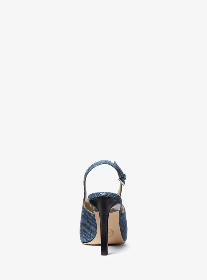 Kasia Denim Slingback Pump