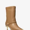 Kasia Leather Buckle Boot