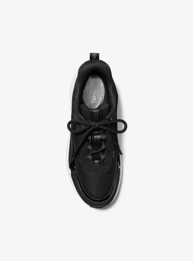 Katrina Suede and Mesh Trainer Katrina Suede and Mesh Trainer