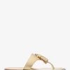 Kiernan Metallic Leather Sandal