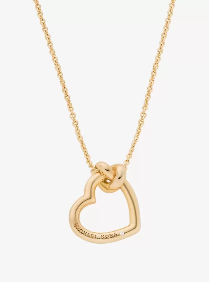 Knotted Heart Necklace Knotted Heart Necklace