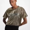 KORS Sequined Boxy T-Shirt KORS Sequined Boxy T-Shirt