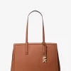 Laila Medium Leather Tote Bag Laila Medium Leather Tote Bag