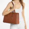 Laila Medium Leather Tote Bag Laila Medium Leather Tote Bag