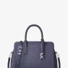 Laila Medium Signature Logo Satchel Laila Medium Signature Logo Satchel