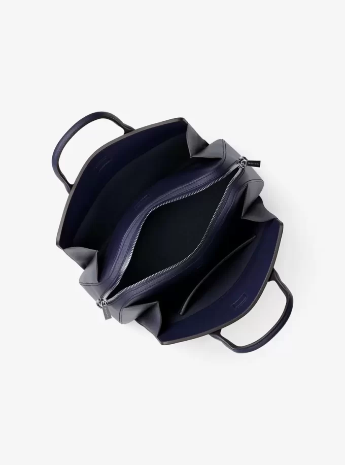 Laila Medium Signature Logo Satchel Laila Medium Signature Logo Satchel