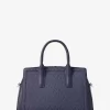 Laila Medium Signature Logo Satchel Laila Medium Signature Logo Satchel
