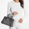 Laila Small Burnished Leather Satchel