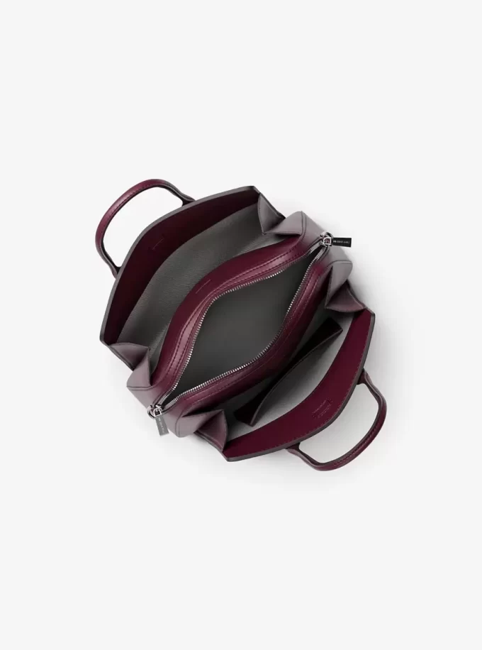 Laila Small Signature Logo Satchel