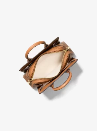 Laila Small Signature Logo Satchel Laila Small Signature Logo Satchel