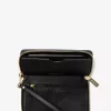 Large Pebbled Leather Smartphone Wristlet Large Pebbled Leather Smartphone Wristlet
