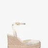 Larissa Logo Jacquard Espadrille Wedge