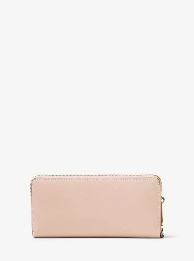 Leather Continental Wristlet