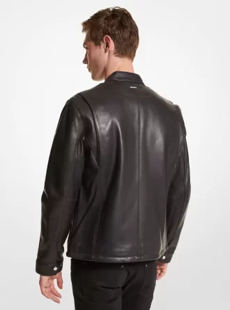 Leather Moto Jacket