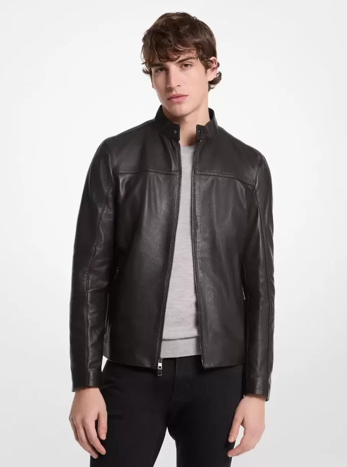 Leather Racer Jacket