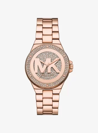 Lennox Pavé Rose Gold-Tone Watch