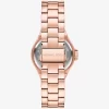 Lennox Pavé Rose Gold-Tone Watch