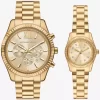 Lexington His and Hers Gold-Tone Watch Set Lexington His and Hers Gold-Tone Watch Set