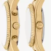 Lexington His and Hers Gold-Tone Watch Set Lexington His and Hers Gold-Tone Watch Set