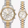 Lexington His and Hers Two-Tone Watch Set Lexington His and Hers Two-Tone Watch Set