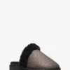 Liddy Signature Logo and Faux Fur Slipper Liddy Signature Logo and Faux Fur Slipper