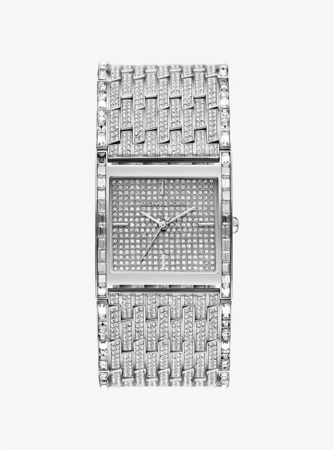 Limited-Edition Georgie Pavé Silver-Tone Watch Limited-Edition Georgie Pavé Silver-Tone Watch