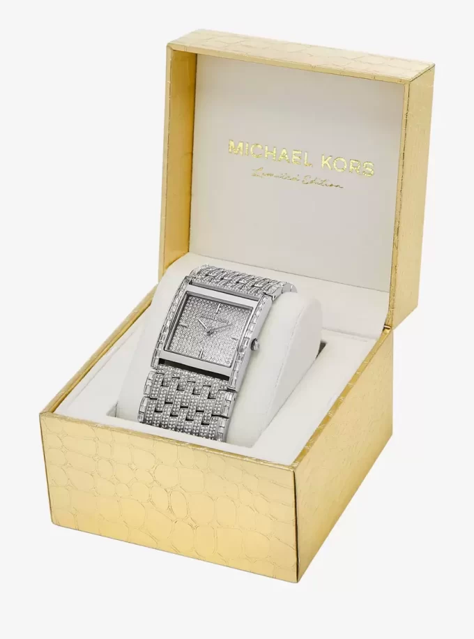 Limited-Edition Georgie Pavé Silver-Tone Watch Limited-Edition Georgie Pavé Silver-Tone Watch