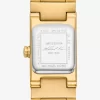 Limited-Edition Mini Darrington Pavé Bezel Gold-Tone Watch