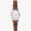 Limited-Edition Petite Maude Silver-Tone and Crocodile Embossed Leather Watch Limited-Edition Petite Maude Silver-Tone and Crocodile Embossed Leather Watch