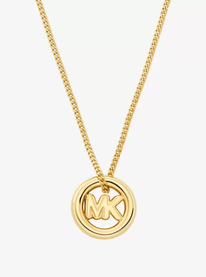 Logo Charm Necklace