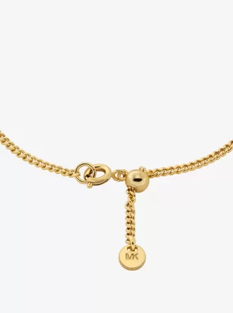 Logo Charm Slider Bracelet