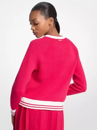 Logo Cotton Blend Sweater