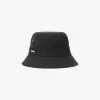 Logo Embossed Stretch Cotton Bucket Hat