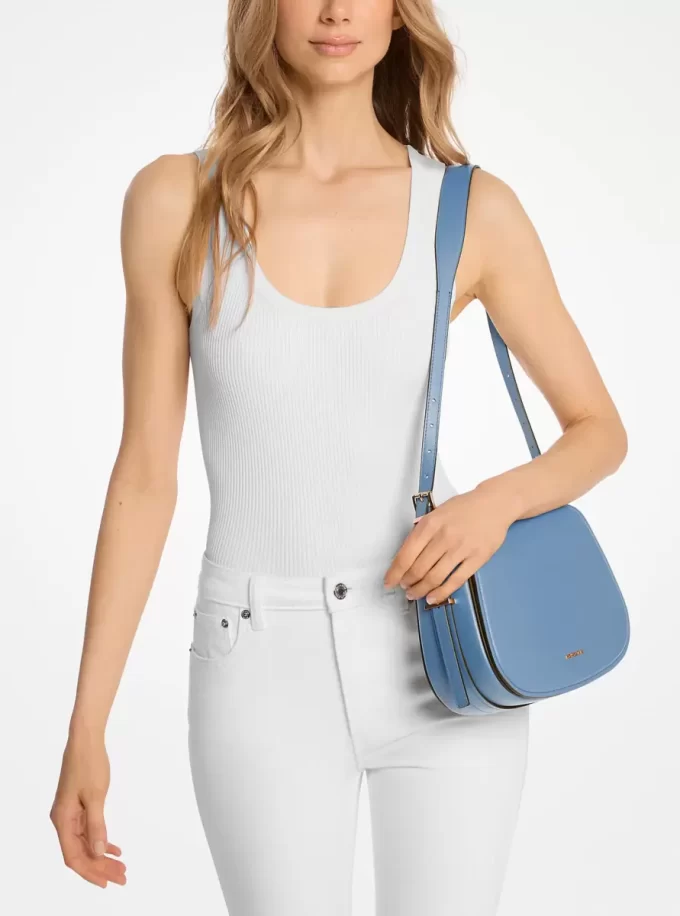 Lydia Medium Leather Crossbody Bag Lydia Medium Leather Crossbody Bag