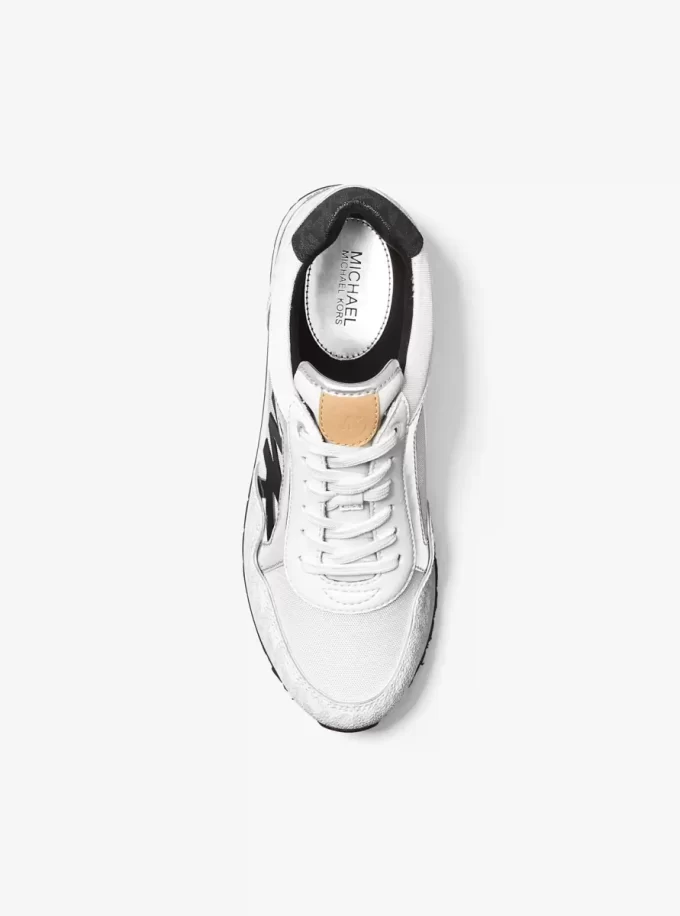 Maddy Two-Tone Logo Trainer Maddy Two-Tone Logo Trainer