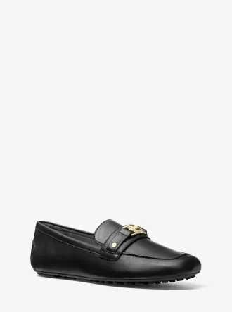 Mandy Leather Moccasin Loafer