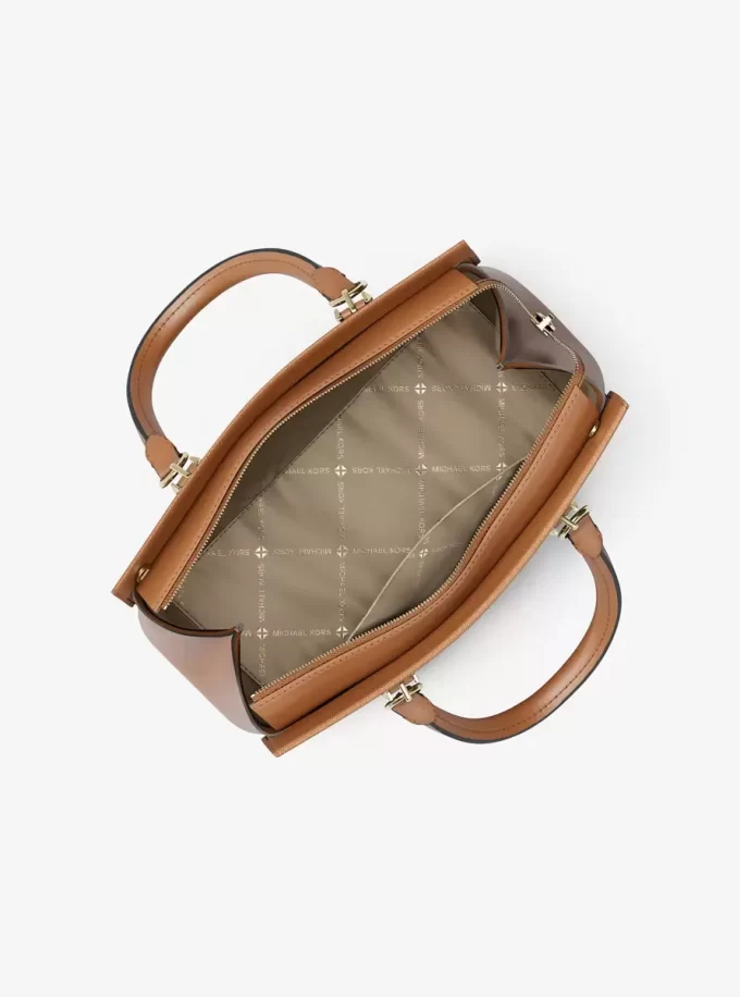 Marilyn Medium Saffiano Leather Satchel Marilyn Medium Saffiano Leather Satchel