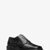 Marte Crocodile Embossed Leather Oxford Marte Crocodile Embossed Leather Oxford