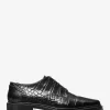 Marte Crocodile Embossed Leather Oxford Marte Crocodile Embossed Leather Oxford
