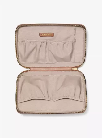 Medium Pebbled Leather Tech Organizer