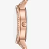 Melissa Pavé Rose Gold-Tone Watch Melissa Pavé Rose Gold-Tone Watch