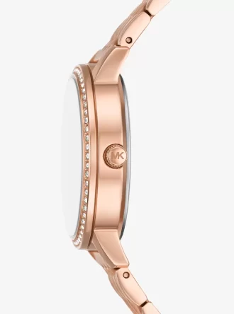 Melissa Pavé Rose Gold-Tone Watch Melissa Pavé Rose Gold-Tone Watch