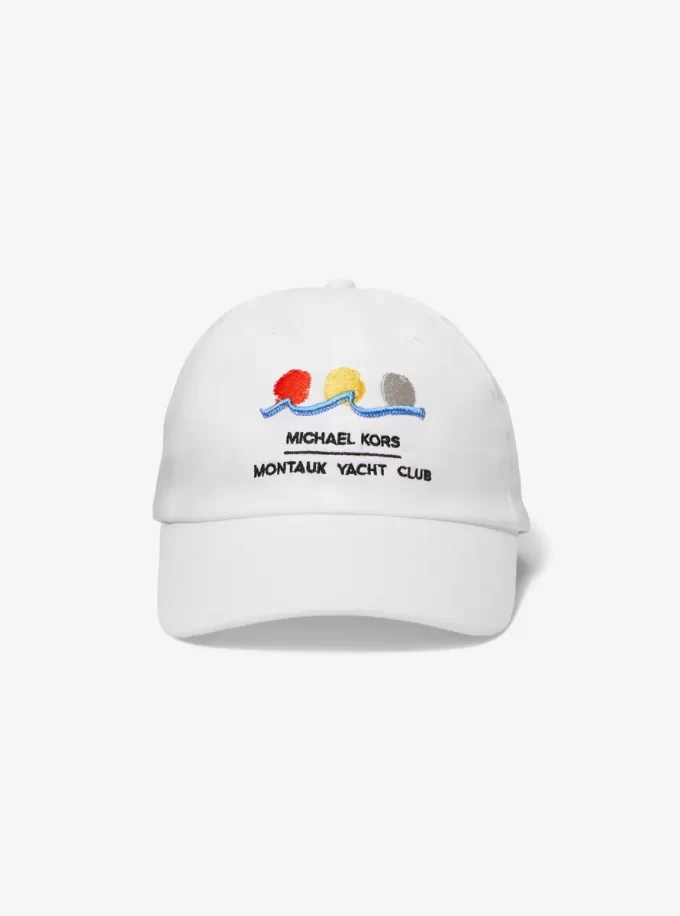 Michael Kors x Montauk Yacht Club Cotton Baseball Hat