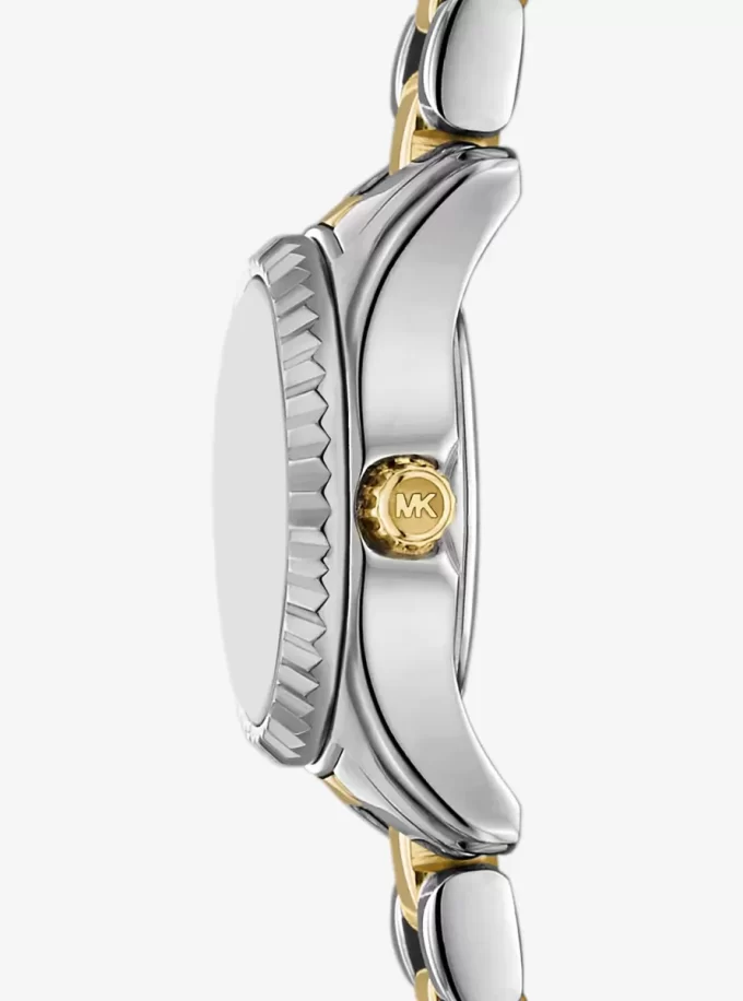 Micro Lexington Pavé Two-Tone Watch