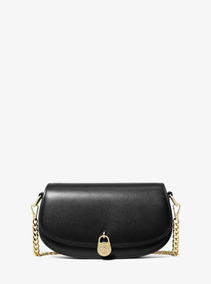 Mila Small Leather Crossbody Bag